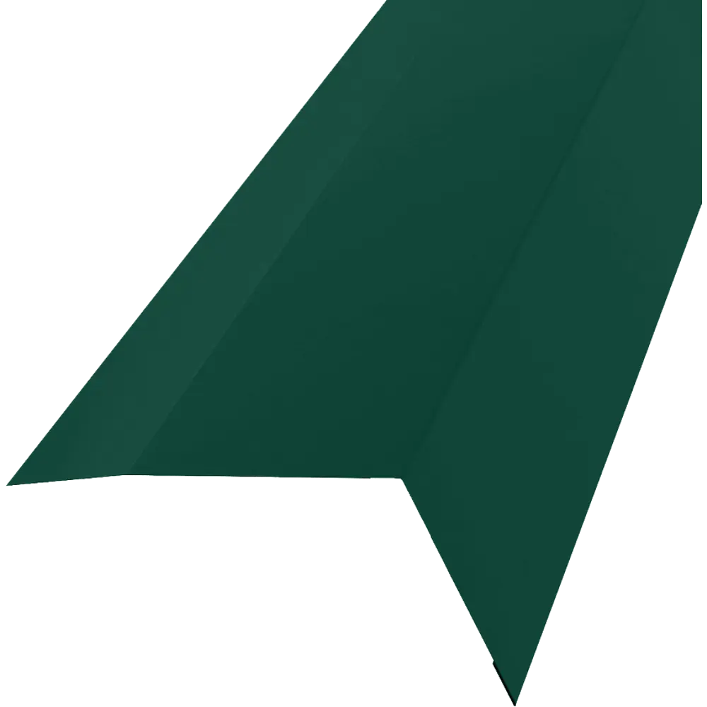 Планка карнизная 100x65 мм 2 м 0.4 мм RAL 6005 зеленый Santreyd STLM-2151262
