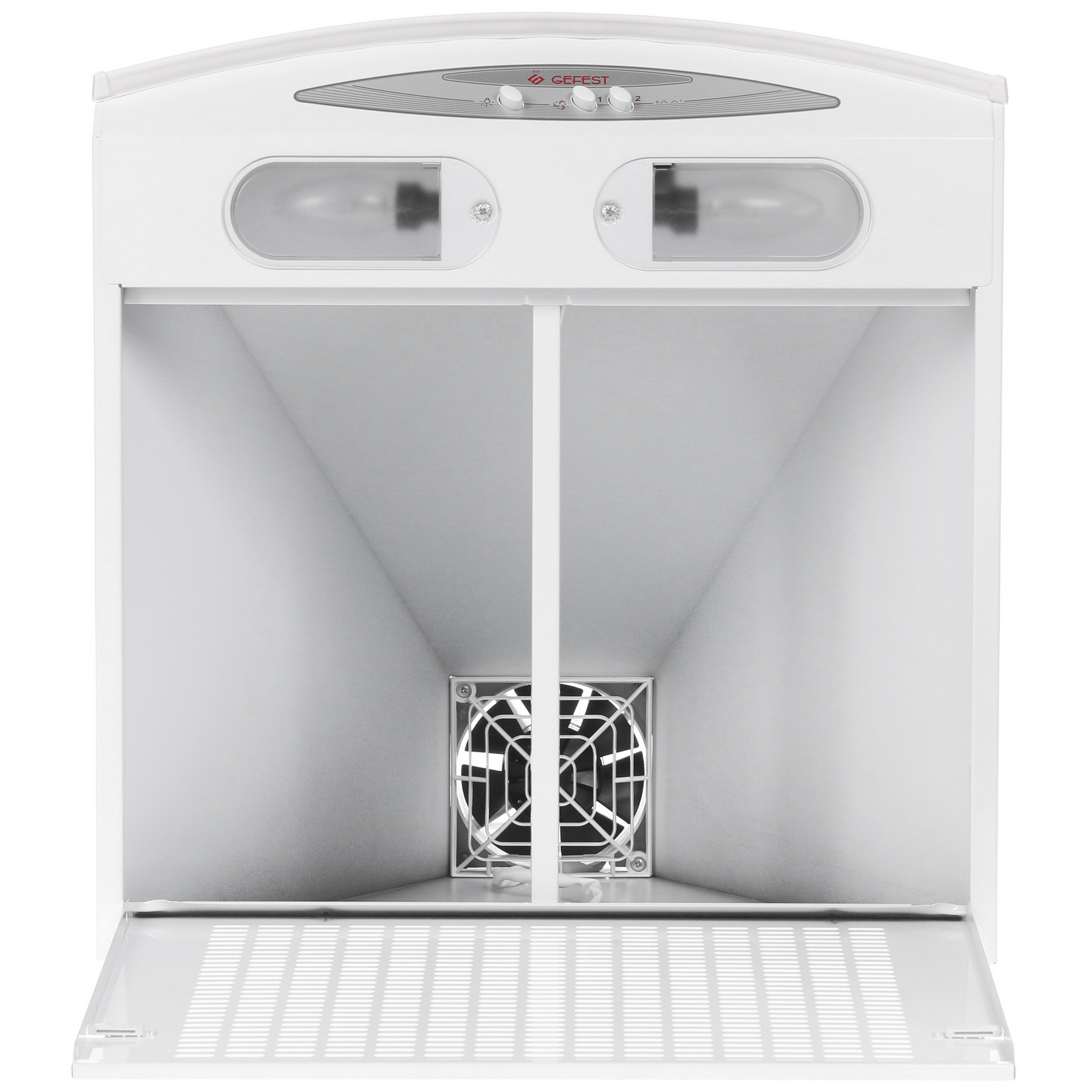 1039003 Вытяжка каминная Gefest ВВ 2 белый STDN-0019877 - Вид №4