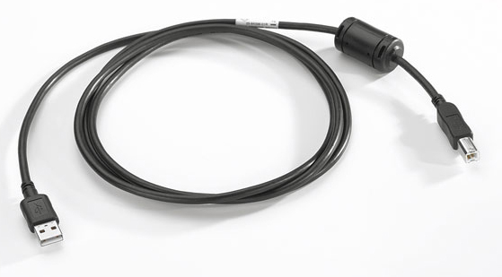 25-68596-01R Usb client communication cable for cradle to the host system. Zebra Santreyd 