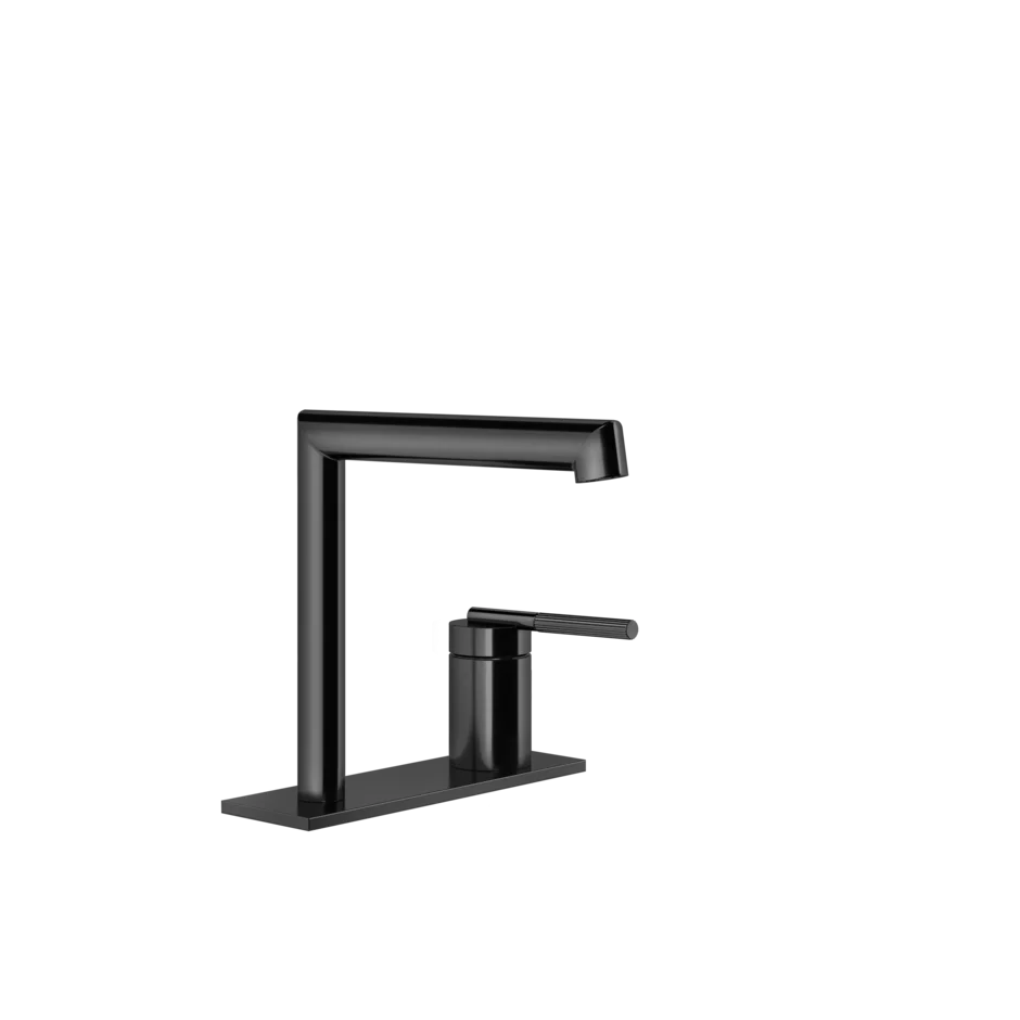 Смеситель для умывальника 63515 706 Gessi Ingranaggio ЧЕРНЫЙ МЕТАЛЛ PVD 63515706