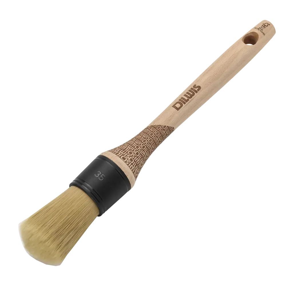 Кисть круглая универсальная 35 мм DILWIS синтетическая щетина STLM-2005744