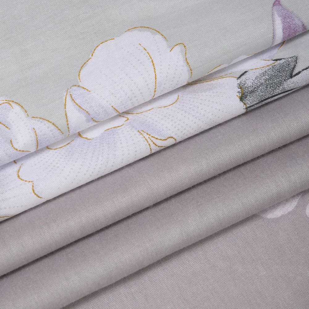 Комплект постельного белья Eclair Бельканто евро сатин разноцветный STLM-2200630 - Вид №3