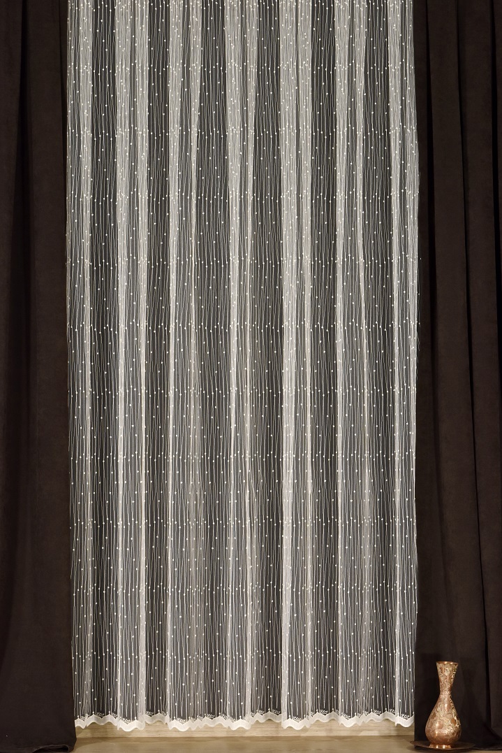 Тюль сетка 'Пупырышки' кремовый ELIT HOME 280 см 85337341 STLM-0061821