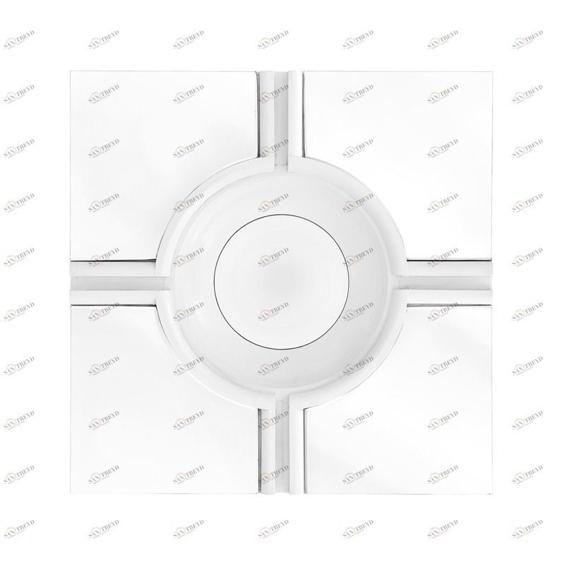 Зеркало квадратное в белой раме Jagger от Eichholtz EICHHOLTZ ДИЗАЙНЕРСКИЕ 247155 Белый 