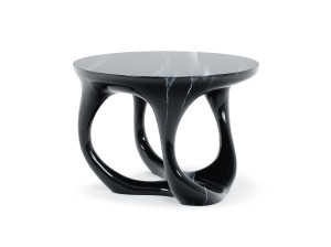 Круглый журнальный столик из стекловолокна