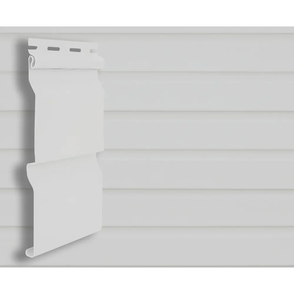 Сайдинг ПВХ MONLID корабельный брус 3 м белый 0.75 м² STLM-2175277