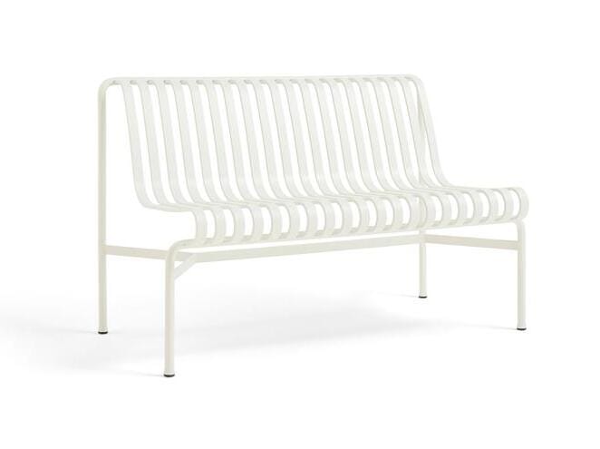 Стальная садовая скамейка со спинкой Hay Палисад ARCH-00073482