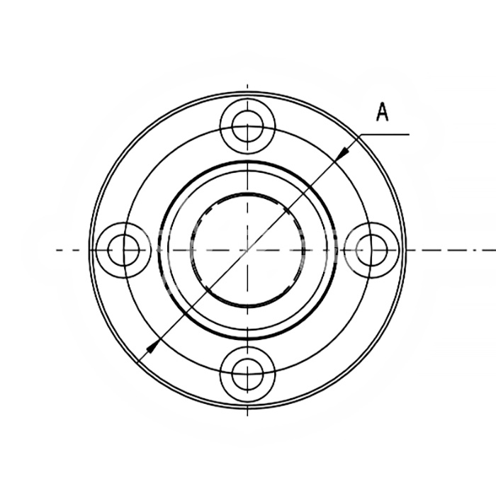 IS601 Линейный подшипник LMEF30-UU ISKRA  - Вид №2