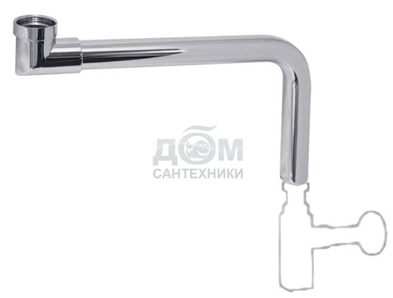 Отвод для сифона MIGLIORE Ricambi ML.RIC-10.015.CR, хром, ø32  - Вид №4