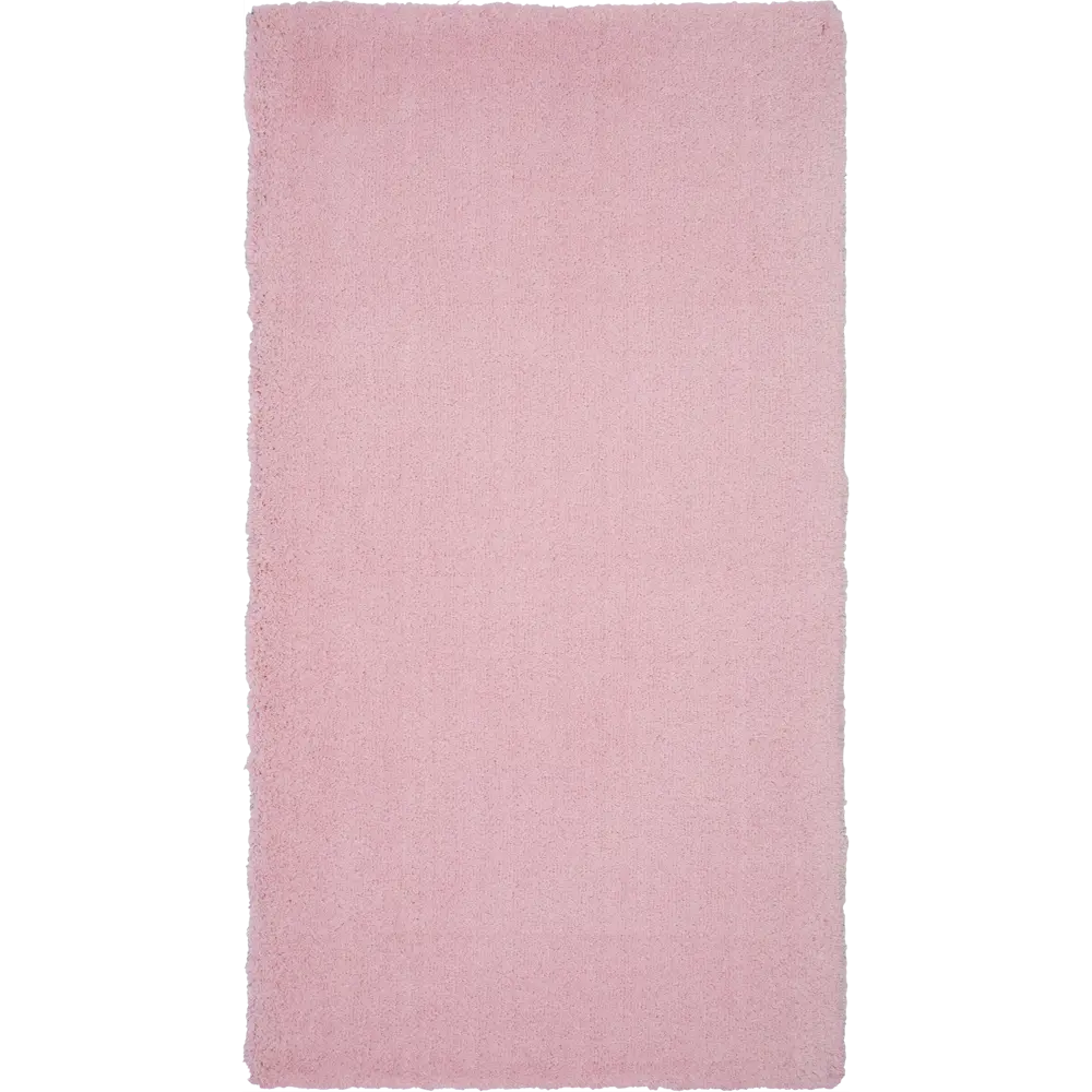 Ковер полиэстер Лавсан Пинк 80x150 см цвет розовый Amigo STLM-2072591 - Вид №1