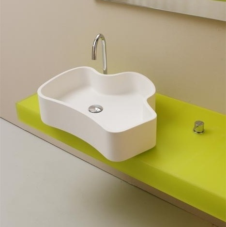 45750 Накладная раковина на столешницу  овальная Rapsel  - Вид №2