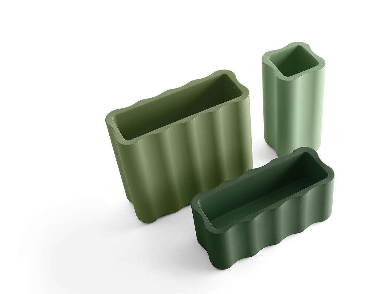 Поли прямоугольный низкий плантатор Lyxo Design NEBULA ARCH-00152556 - Вид №1