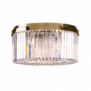 Люстра хрустальная потолочная золото Newport NEWPORT ДИЗАЙНЕРСКИЕ 00-3833431 Золото;прозрачный