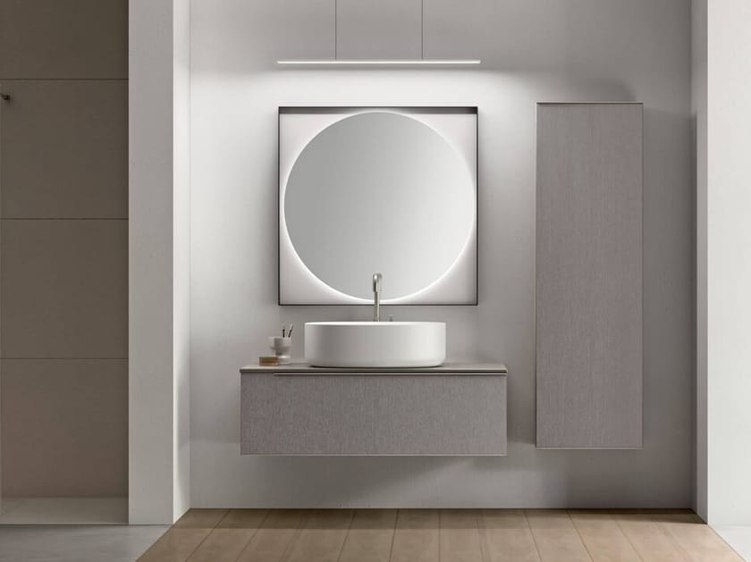 Подвесной туалетный столик с зеркалом ARCOM Rail ARCH-00015091