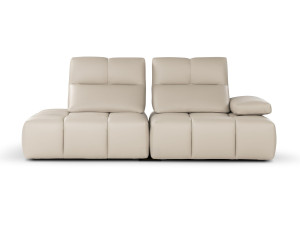 3-местный кожаный модульный диван