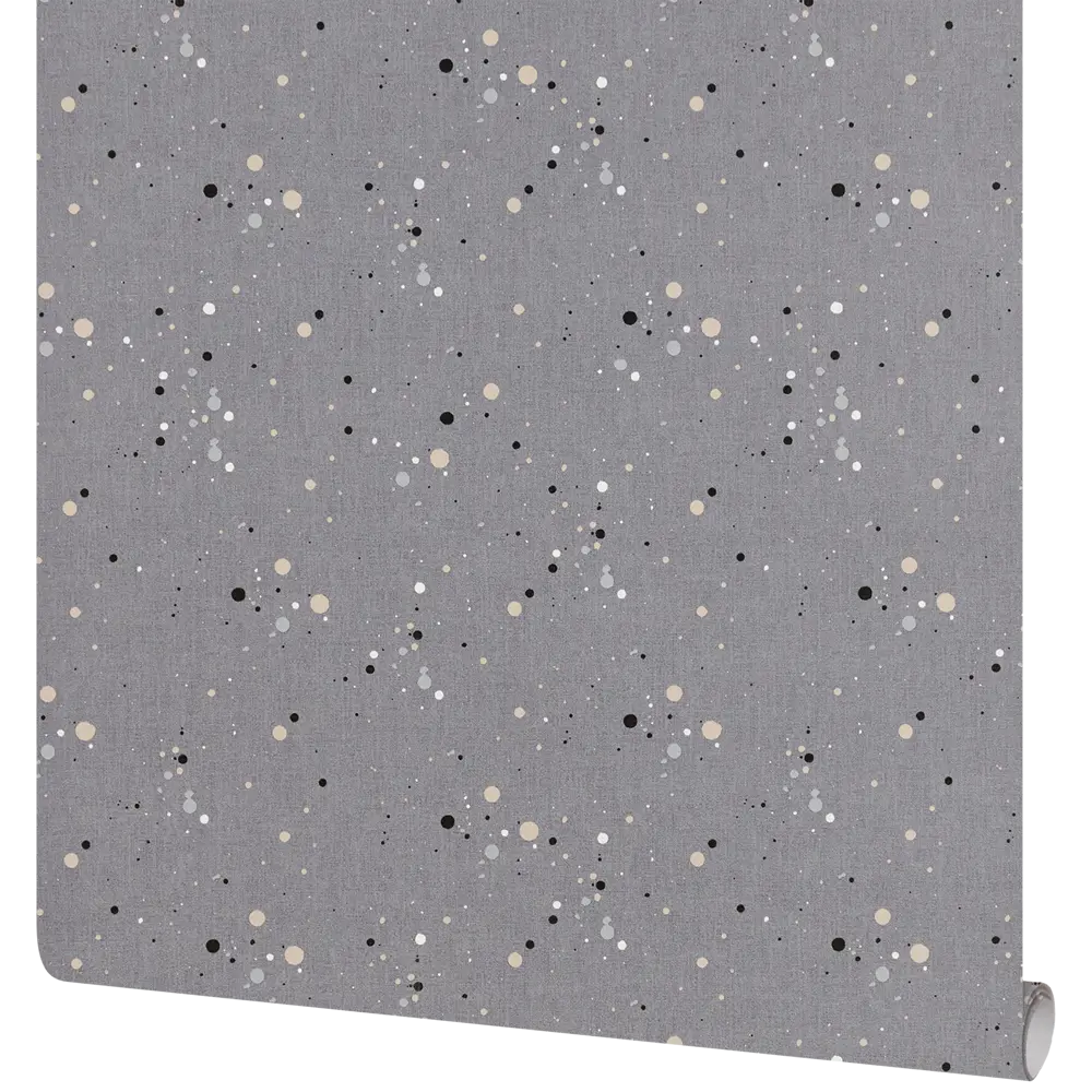 Обои флизелиновые Ateliero Goroshek темно-серые 1.06 м At283758Э STLM-2068428