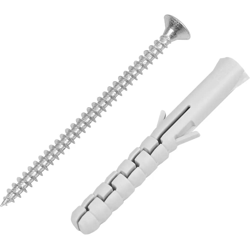 Дюбель распорный нейлоновый Dilwis 10x80мм 2 шт. в комплекте с шурупом STLM-2147562 - Вид №2