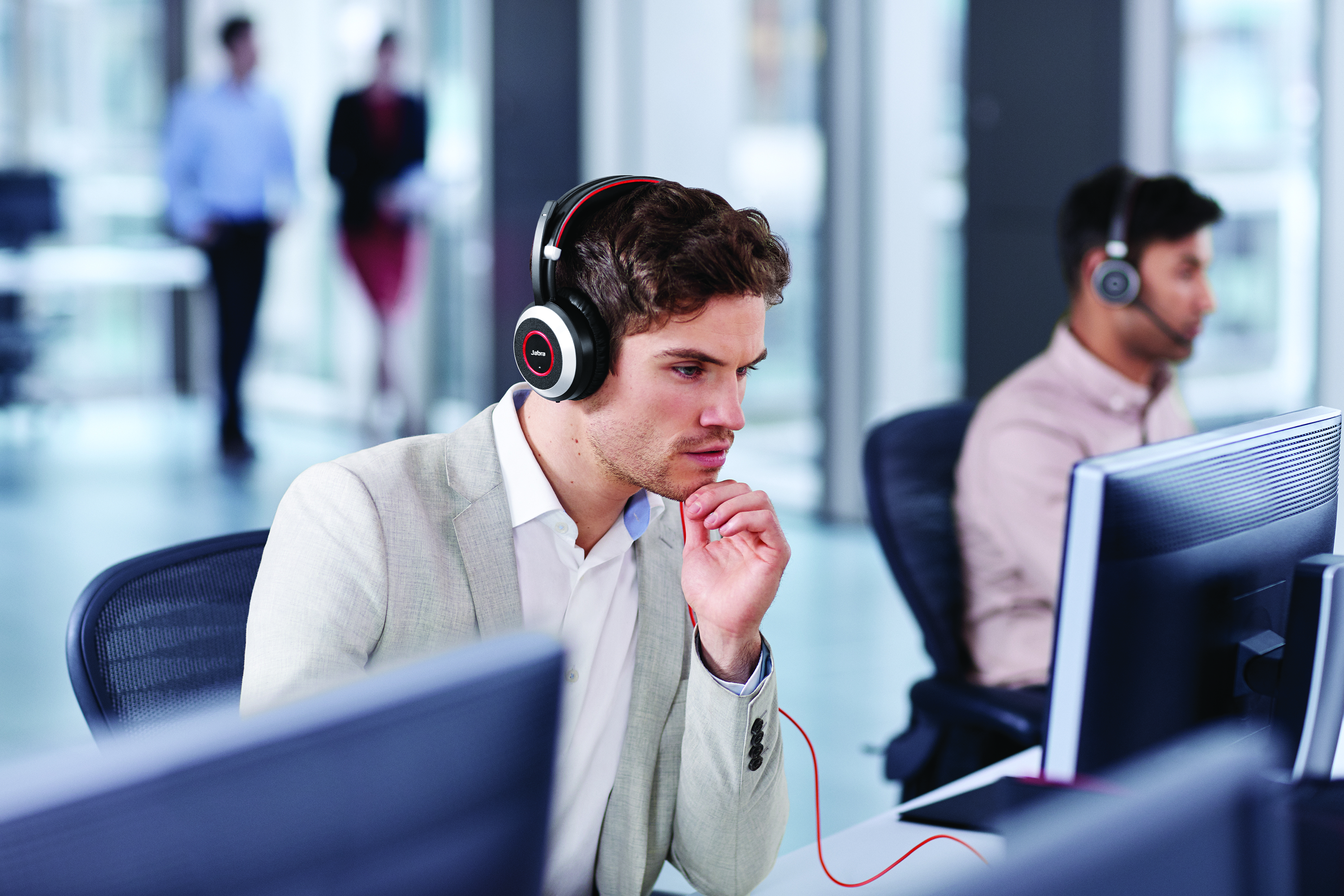 7599-832-109 evolve 75 stereo ms incl. link 370 Jabra Santreyd  - Вид №28