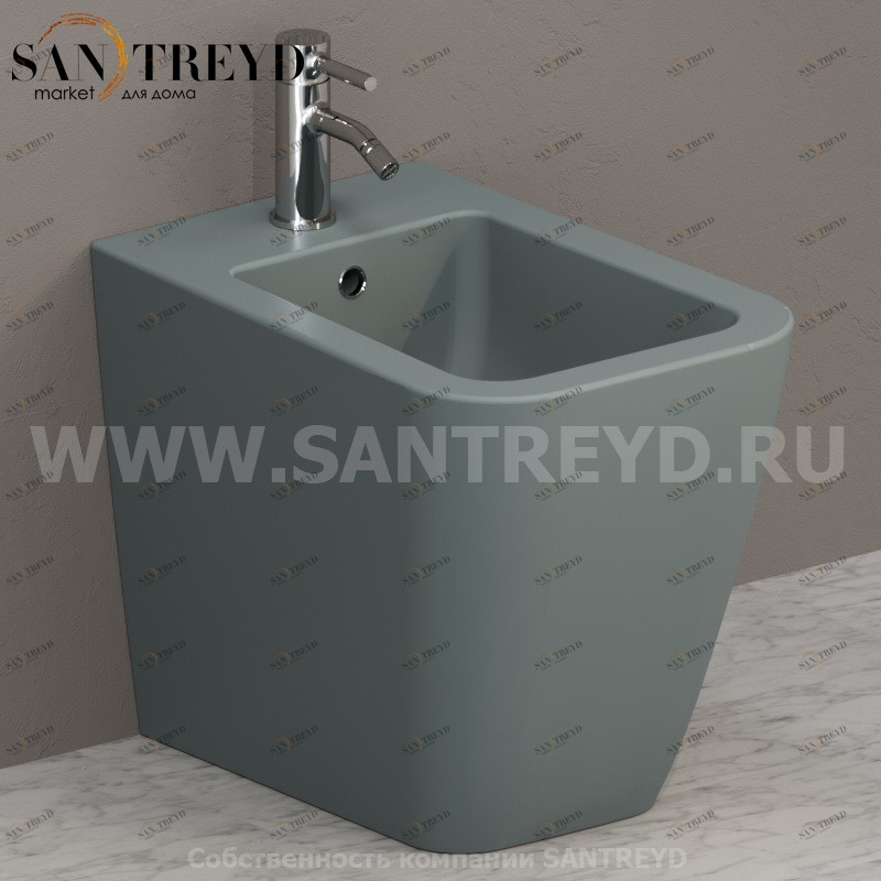 ST010BL Биде напольное STONE Ceramica Globo