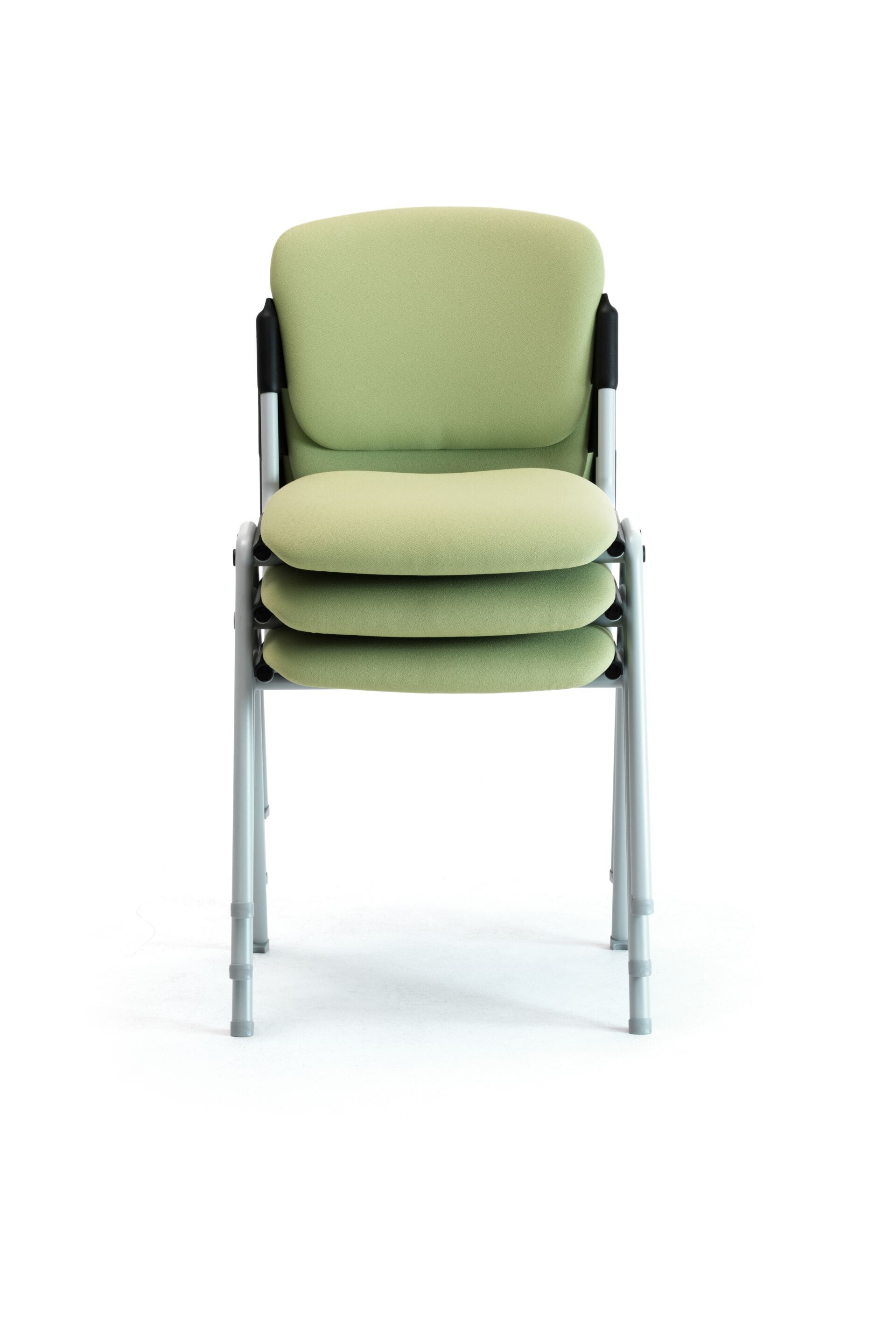 Штабелируемый стул из стали и ткани Leyform ARCH-00084675 - Вид №3