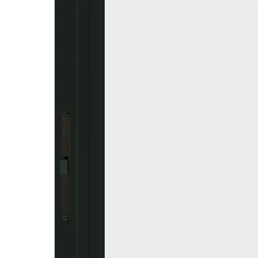 Дверь межкомнатная глухая Invisible Opt 60x200 см левая алюминий цвет белый с черной кромкой 89439064 STLM-2043356 VELLDORIS  - Вид №4