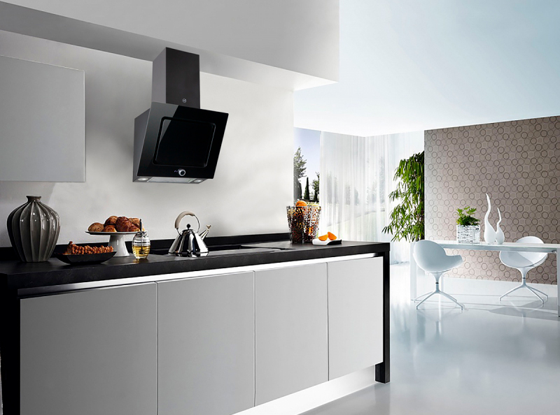 9921728 Вытяжка наклонная MBS CRASSULA 160 GLASS черный/черный STDN-0138464 - Вид №8