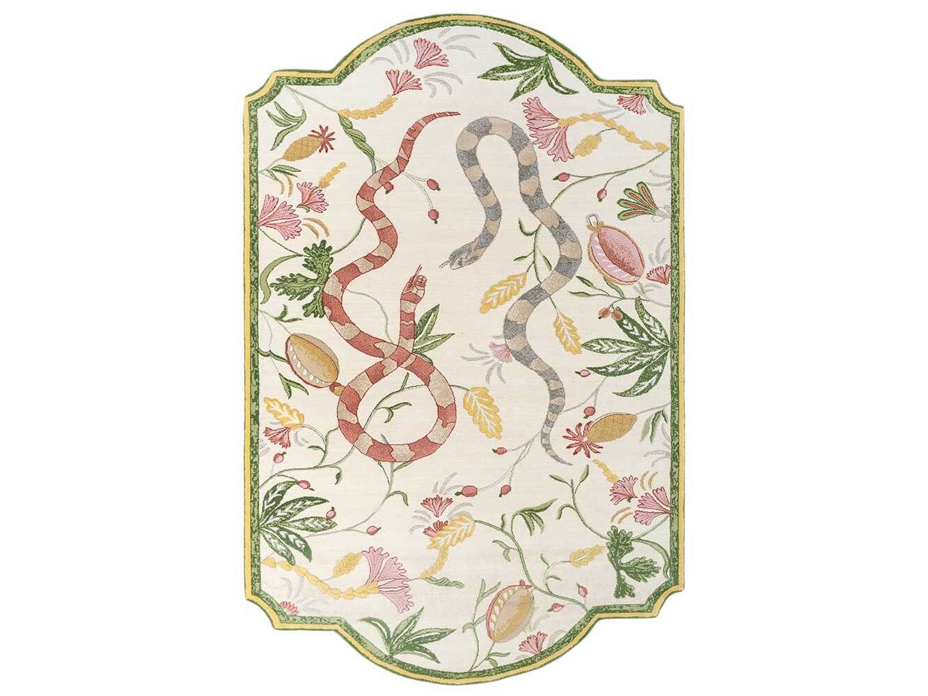 Шерстяной ковер ручной работы Jaipur Rugs Jardins du Monde ARCH-00102788