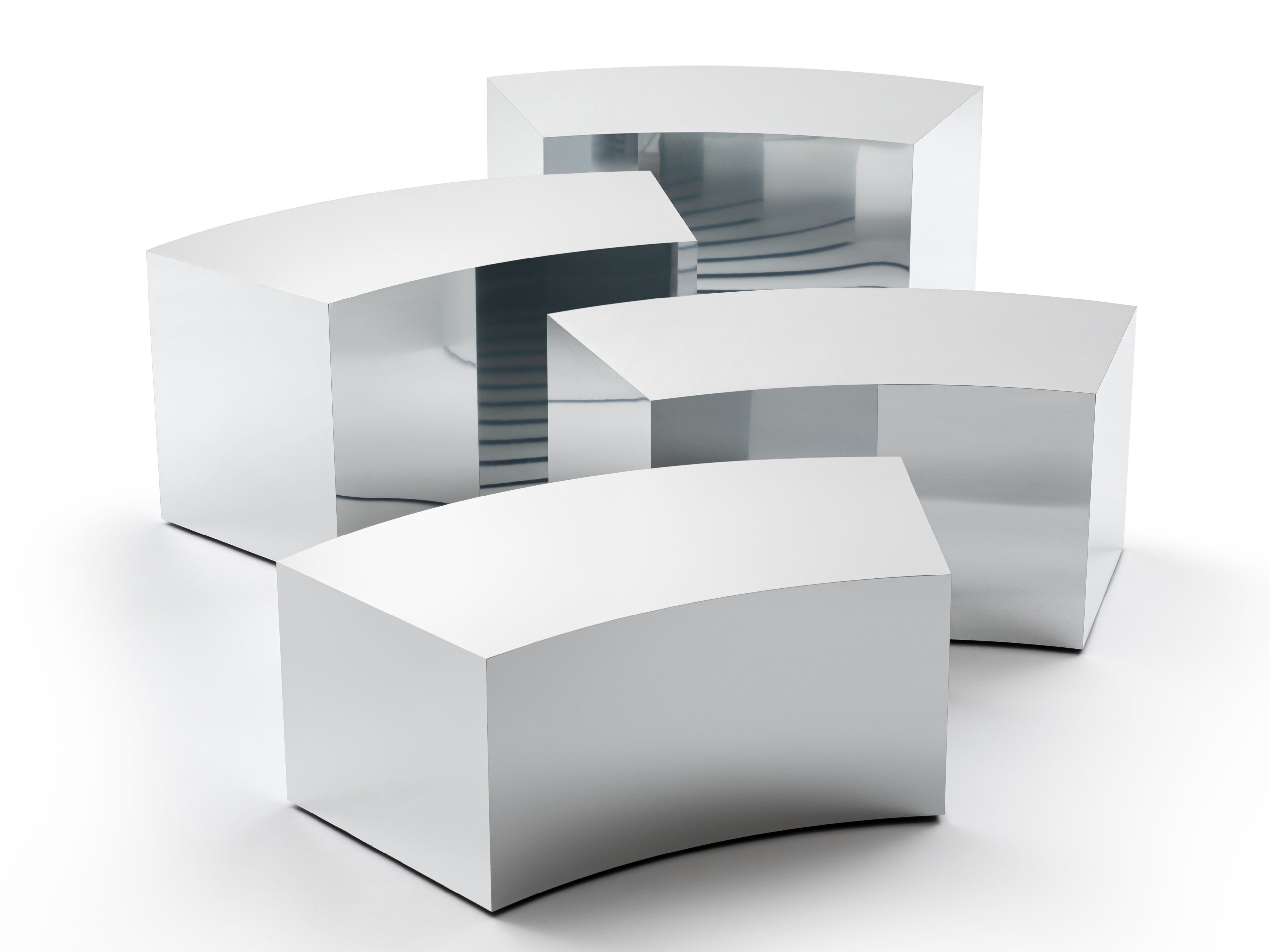 Алюминиевый низкий журнальный столик Gallotti&Radice ARCH ARCH-00014406 - Вид №3