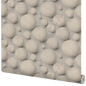 Обои флизелиновые Аспект Ру Титан коричнево-серые 1.06 м 70347-42