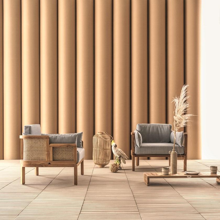 Il Giardino di Legno Садовое кресло из ткани с подлокотниками Dual sun-id-1455181 - Вид №6