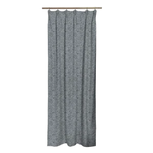 Штора на ленте Reina 160x280 см цвет темно-серый 83406934 STLM-2076774