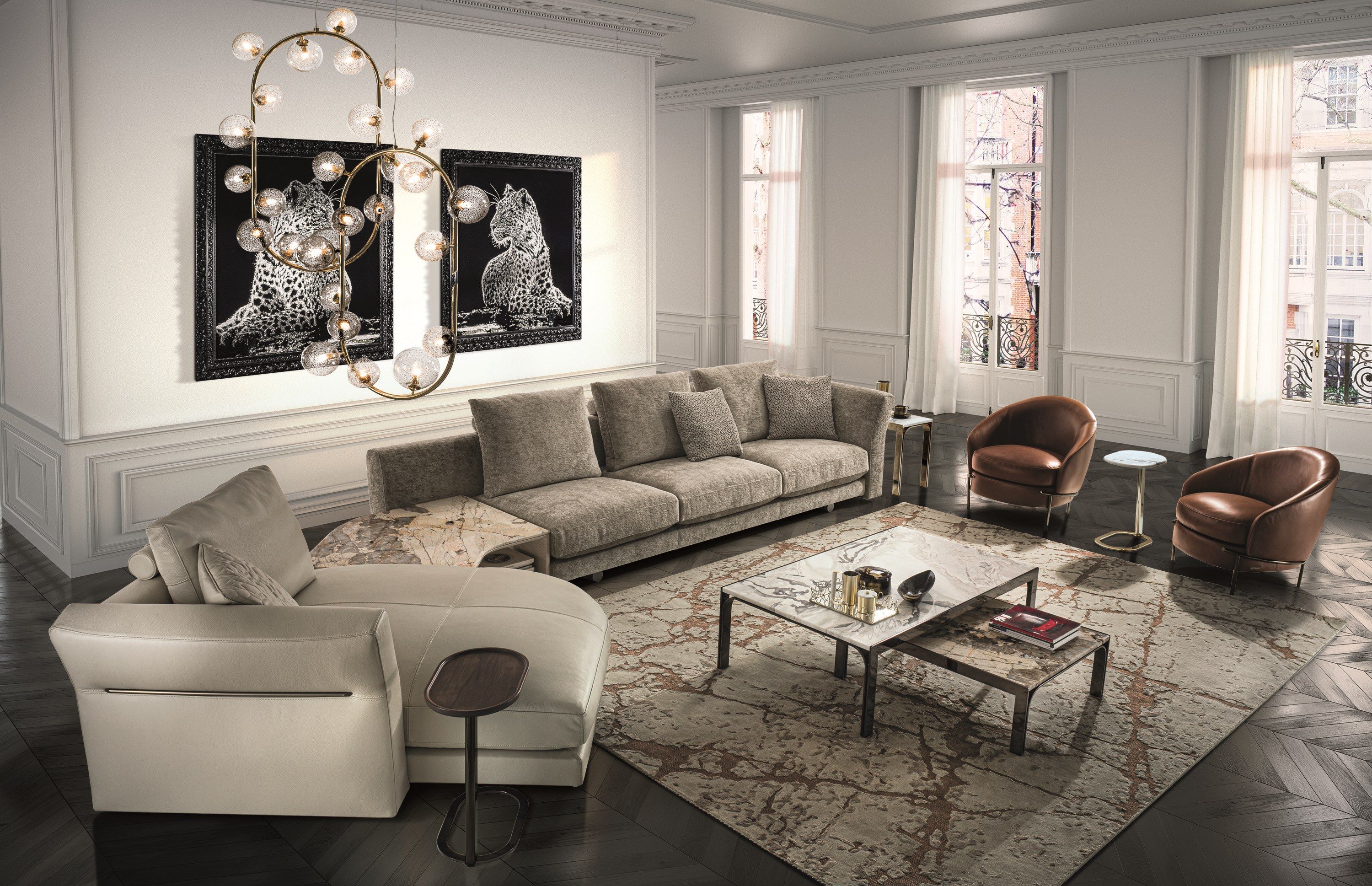 Ткань диван Longhi Loveluxe 2020-Sartoria collection ARCH-00019752 - Вид №4