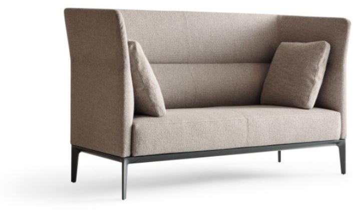 Molteni & C. 2-х местный тканевый диван с высокой спинкой Welcome sun-id-1470731 - Вид №2