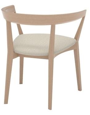 Andreu World Деревянный стул со встроенной подушкой Carola So0908 - Вид №2