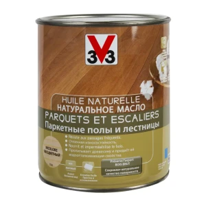 Масло для лестниц и паркета V33 матовое 1 л