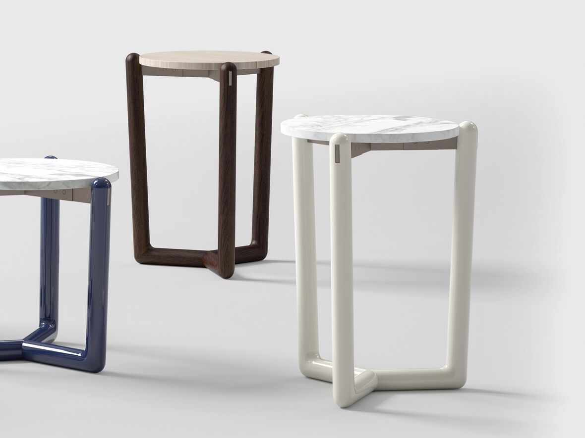 Мраморный садовый столик CPRN HOMOOD Shapes Outdoor ARCH-00040840