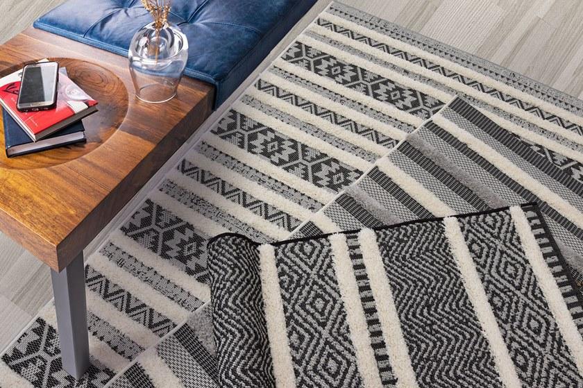 De Dimora Прямоугольный коврик из полипропилена в полоску для улицы Outdoor sun-id-1388771 - Вид №3