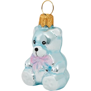 Ёлочное украшение «Медвежонок с бантиком»