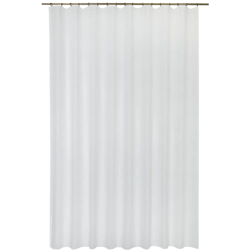 Тюль на ленте «Ромбы», 250x280 см, геометрия, цвет белый GARDEN STLM-2090363