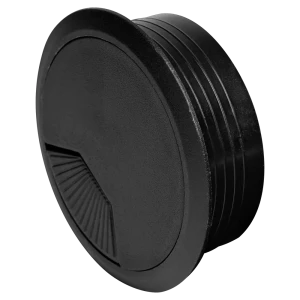 Заглушка для кабель-канала Jet 60 мм цвет черный