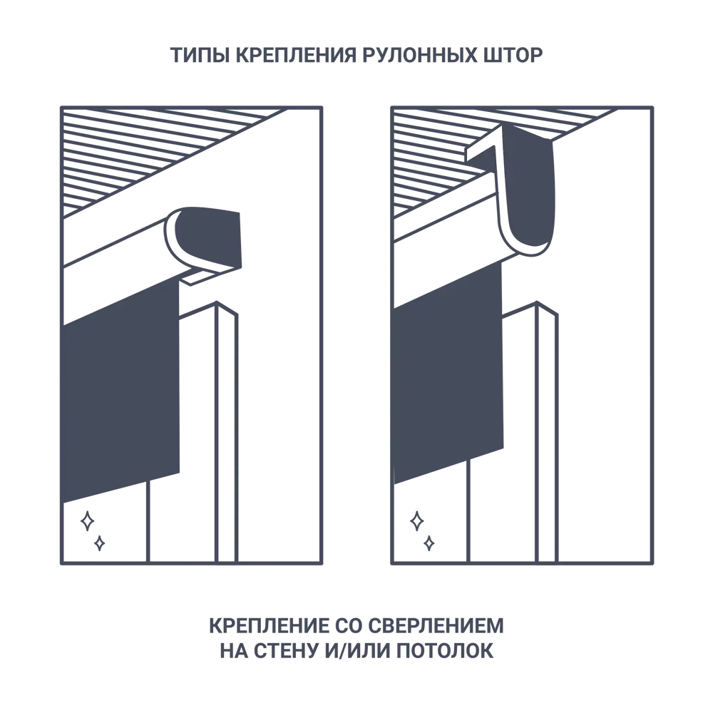 INSPIRE Belem - Рулонная штора блэкаут серо-синяя для полного затемнения 82689377 STLM-0034086 - Вид №11