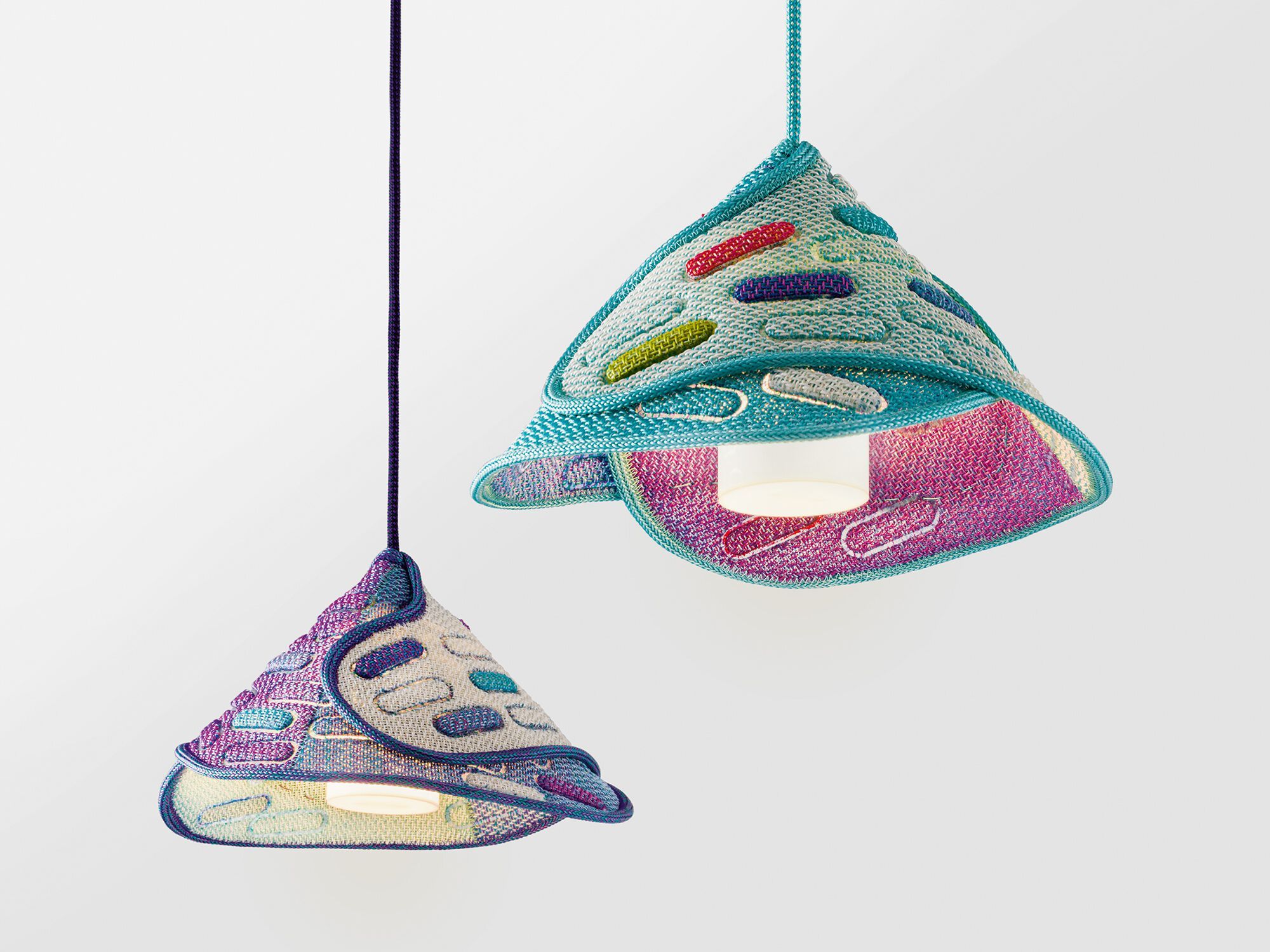 Подвесной светильник для наружного и внутреннего освещения из ткани Maris Paola Lenti Hana-arashi ARCH-00062169