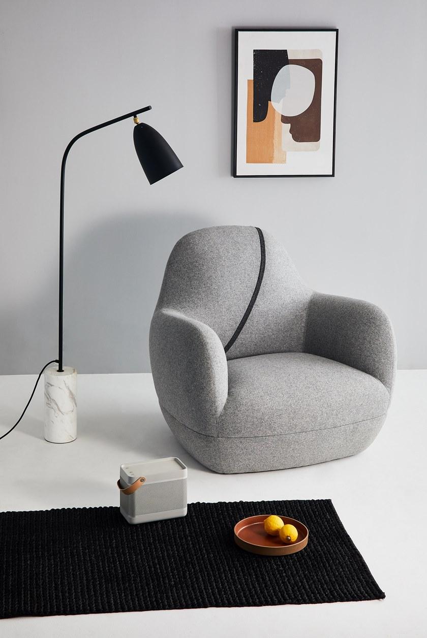 Grado Design Кресло из ткани с подлокотниками  Bud-sf-01s  - Вид №4