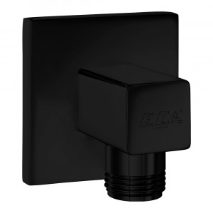 102126388c1  Кронштейн для душа Elegant - матовый черный