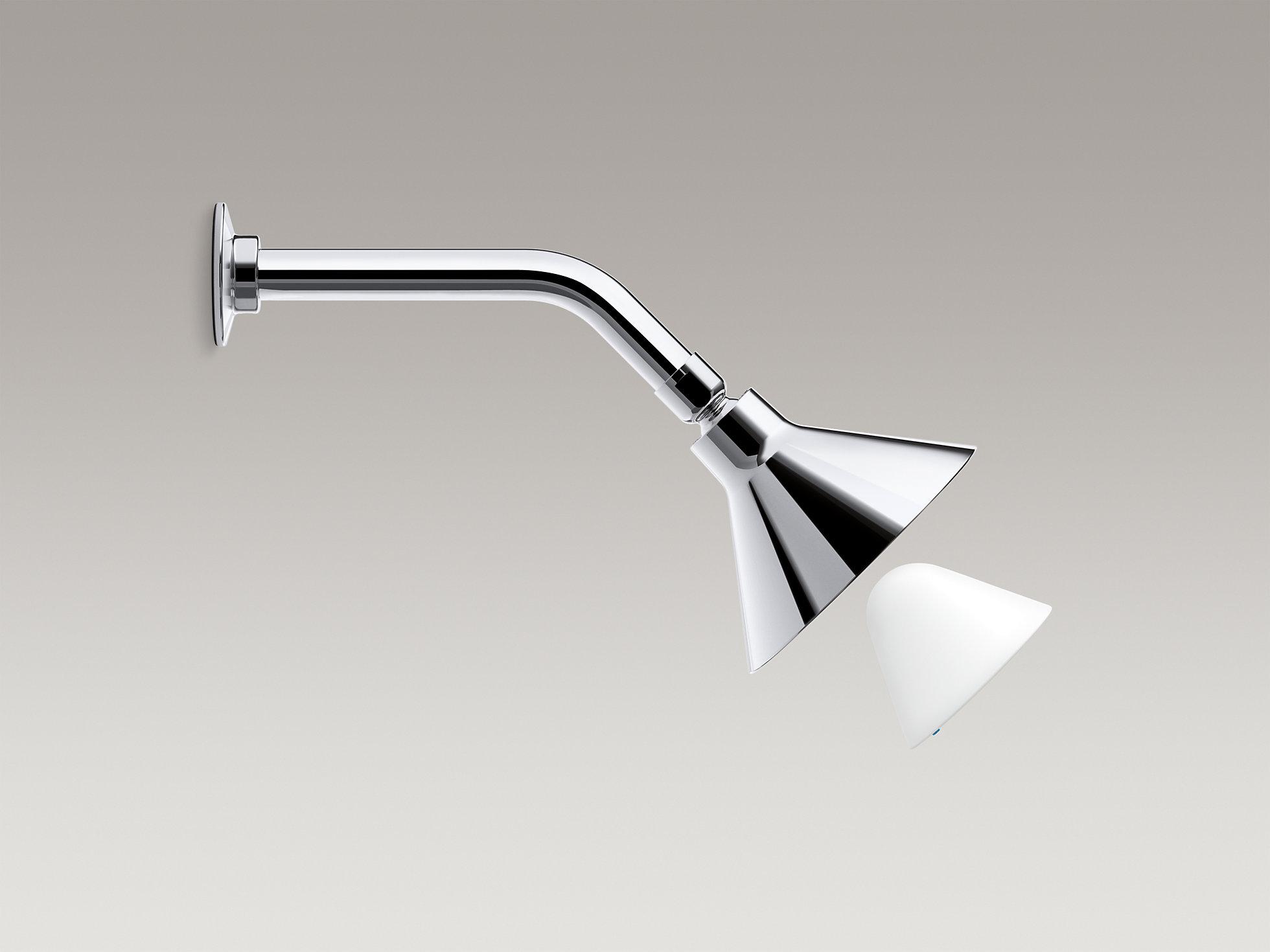 KOHLER Однофункциональная насадка для душа Moxie 2,5 галлона в минуту с беспроводным динамиком K-9245-0  - Вид №7
