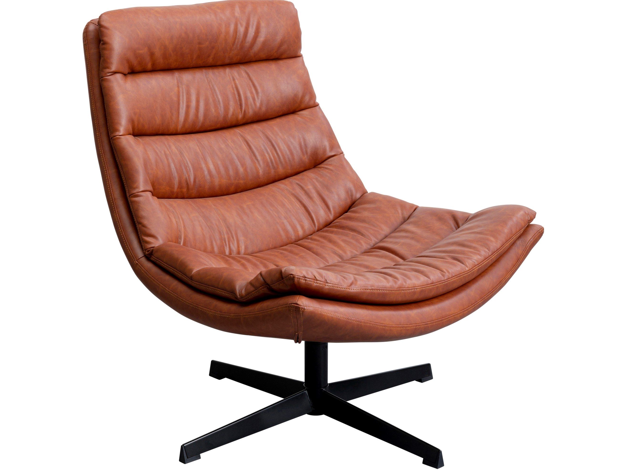 Вращающееся кресло с кожаными спицами KARE Design LIDO ARCH-00144256 - Вид №1