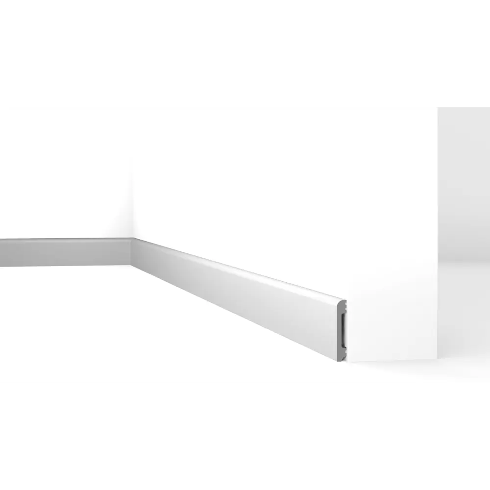 Плинтус NMC полистирол цвет белый 2000x80x13 мм STLM-2161667