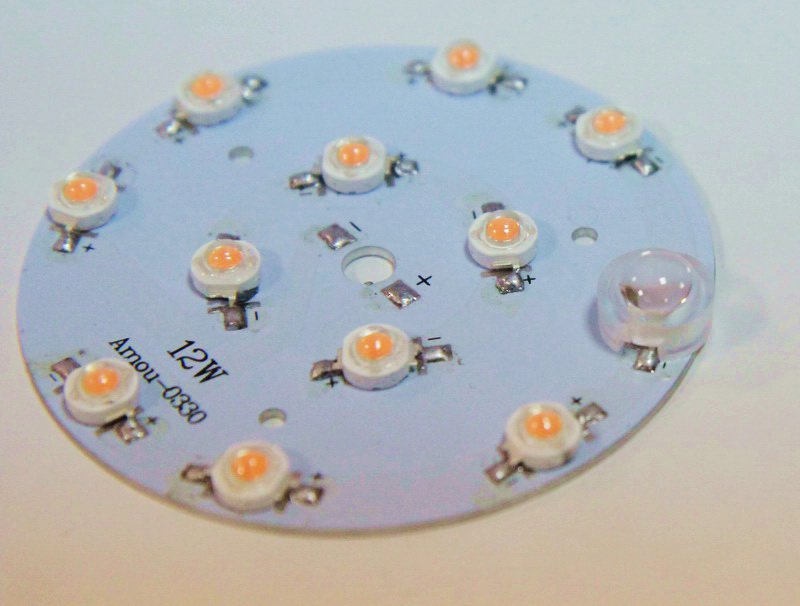 1706 Линза для светодиодов 13мм 1-3W №3 30 градусов LAB.Space  - Вид №8