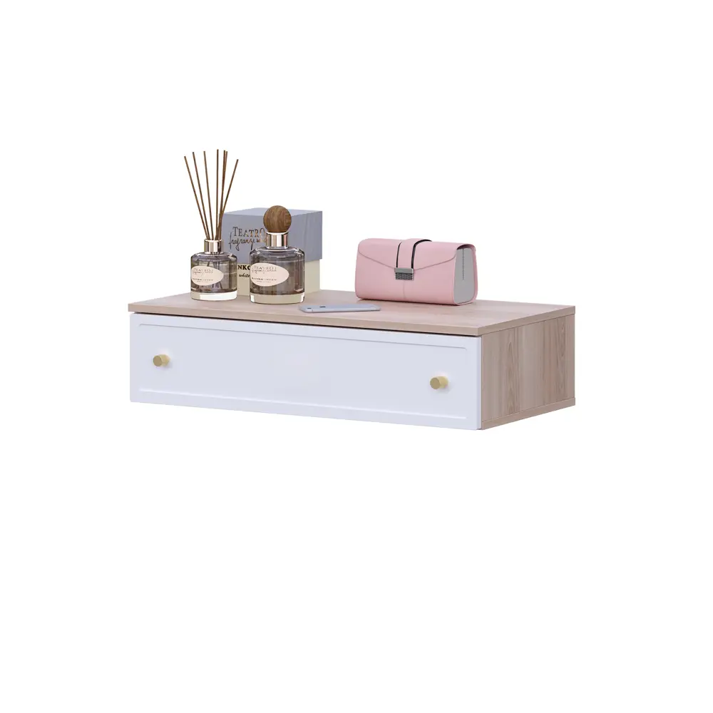 Консоль KONSENSA Лион Амьен 80x20x41.7 см ЛДСП цвет белый/коричневый STLM-2144824 - Вид №9