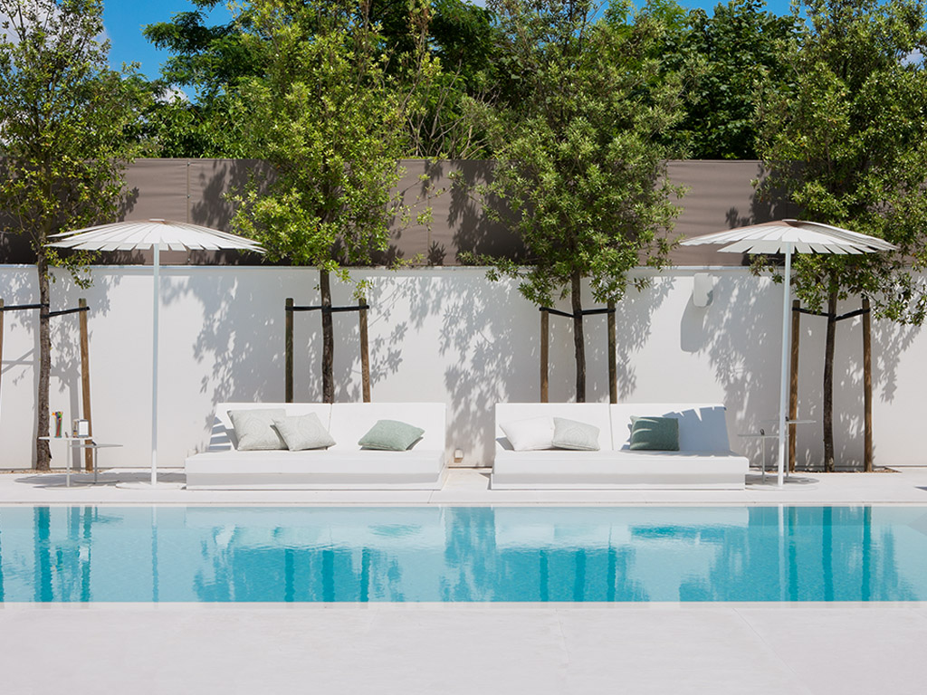 088879 Зонт Белый Gandia Blasco ENSOMBRA Santreyd - Вид №3